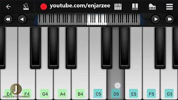 Dilbar Dilbar Piano (Satyameva Jayate), Neha Kakkar | Mobile Perfect Piano Tutorial