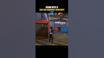 🔥 Best Free Fire Headshot Sensitivity for Redmi Note 8 | 100% One Tap