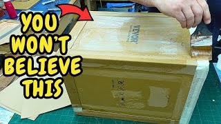 This Guy Does A Shocking Upcycle of A Cardboard Box