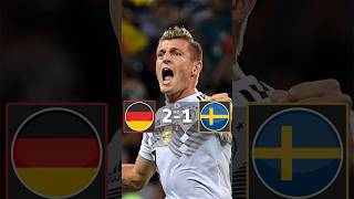 Toni Krooss Game Winning Free Kick Germany Vs Sweden