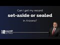 Welcome to our YouTube video on how to get your case sealed and set aside in Arizona. In this informative video, we will explain the process of getting your case...