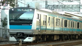 JR京浜東北線E233系サイ109編成各駅停車磯子行き 大井町駅発車