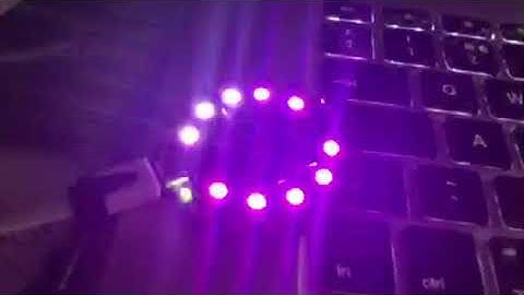 Adafruit circuit playground reacting to music