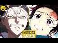 Black Clover PAUSA INDEFINIDA, Kimetsu no Yaiba CAPÍTULOS FINALES, KONOSUBA FINAL | Noticias Anime