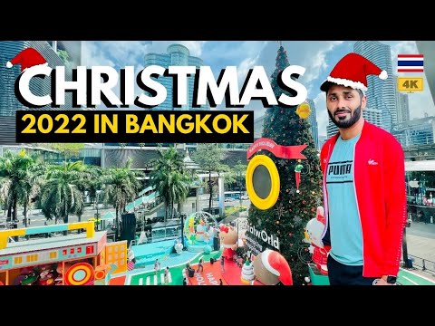 Christmas in Bangkok 2022 | Thailand Christmas 2022 | Central World Bangkok 2022