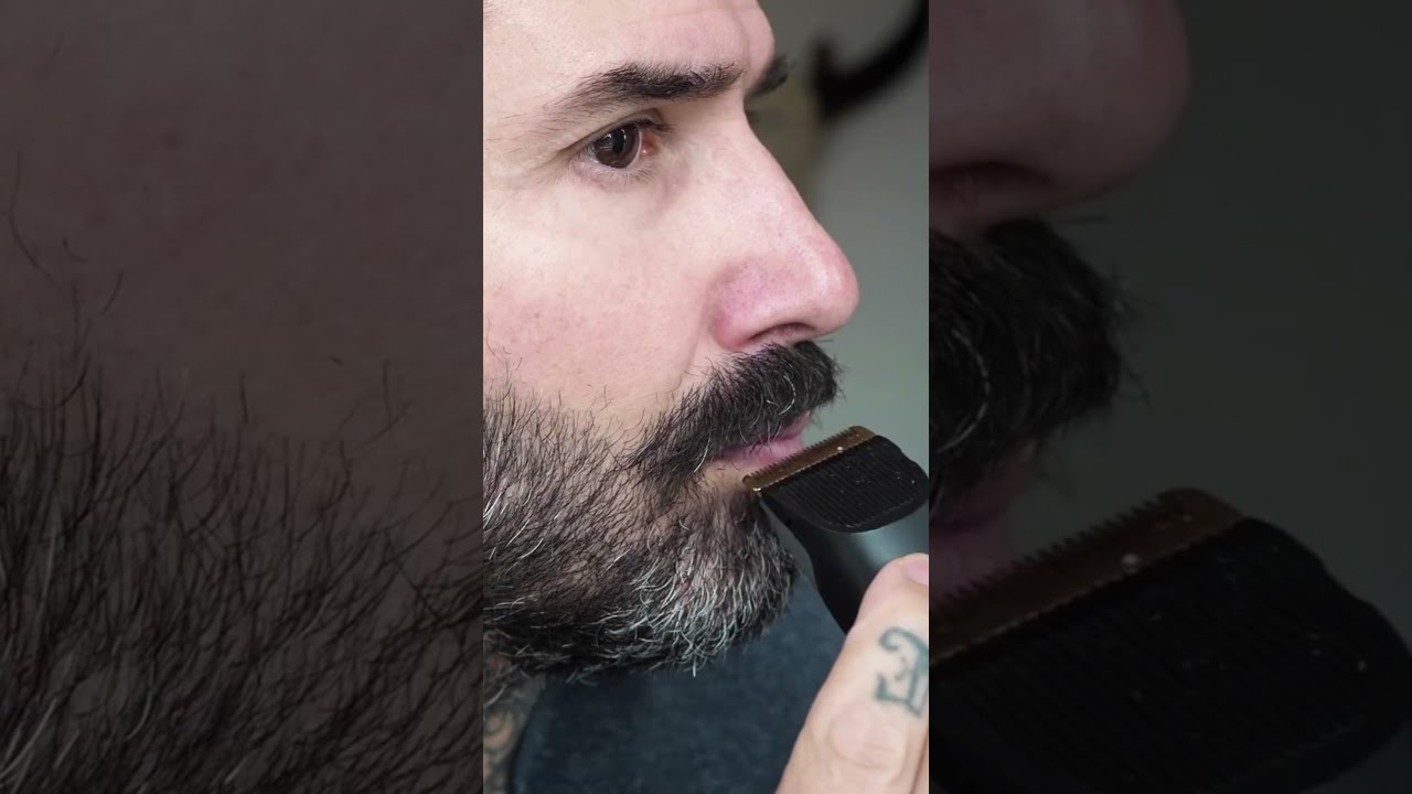 How To Trim Your Mustache When Growing It Out