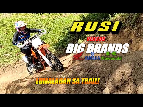 RUSI KRY 200 TRAIL BIKE VERSUS BRANDED BIKES 😱 Lumalaban talaga si RUSI 💪