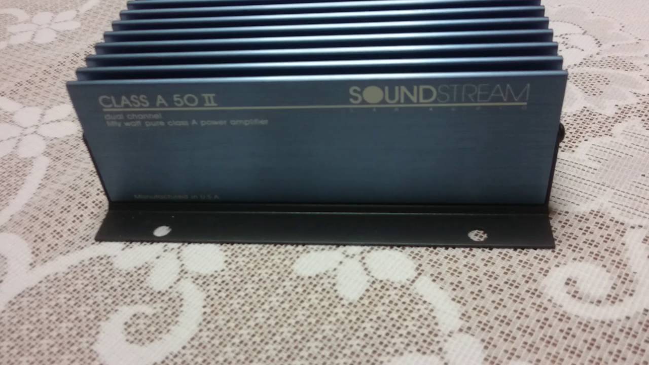 Old School Soundstream Class A Youtube