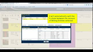 Split billing on an order