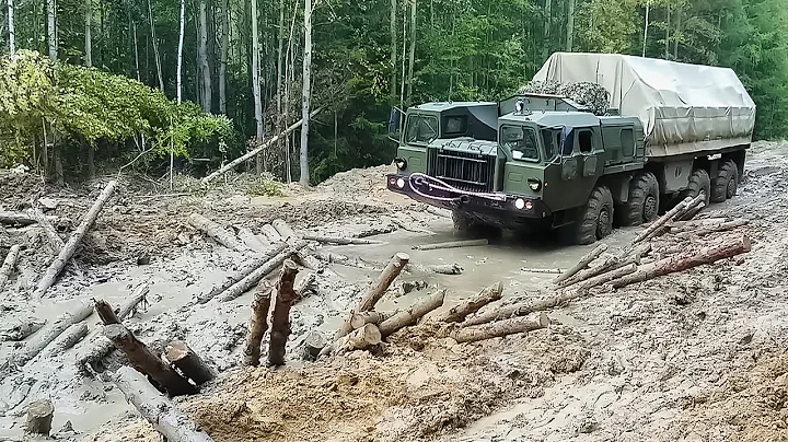Soviet, Czech & Germany Military Trucks! MAZ-543, GAZ-66, URAL, ZIL, KRAZ, TATRA, MAN Heavy offroad