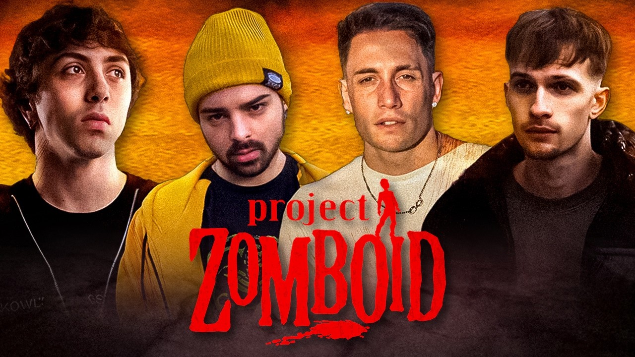 EL APOCALIPSIS LLEGO 🧟‍♀️🧠💀 BANA, MOMO, CARRE & ZEKO juegan PROJECT ZOMBOID