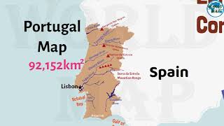 Portugal Physical Facts | Portugal Map in World Map | Portugal Physical Features | Portugal Map 2024