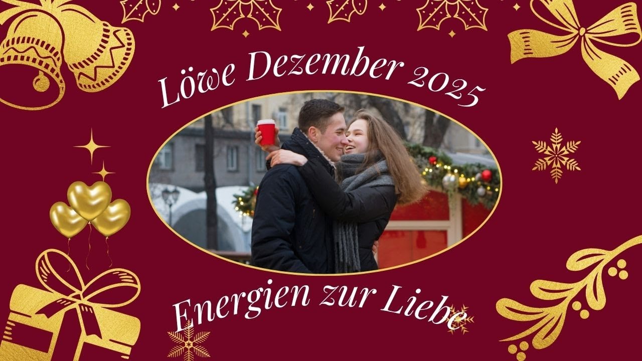 Löwe ♌ Dezember 2025 ✨💖🍀 Du glaubst, es passiert nichts ❓ Von wegen ❗ Aufgepasst....❗