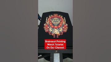 Silk Screen Printing Tutorial on our channel #music #business #clothing #art #screenprinting