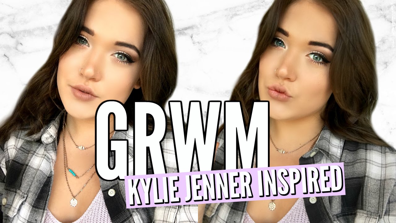GET READY WITH ME // KYLIE JENNER INSPIRED | Cicily Boone