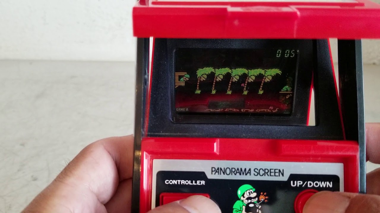 Nintendo Mario's Bombs Away TB-94 Handheld Game and Watch Demo
