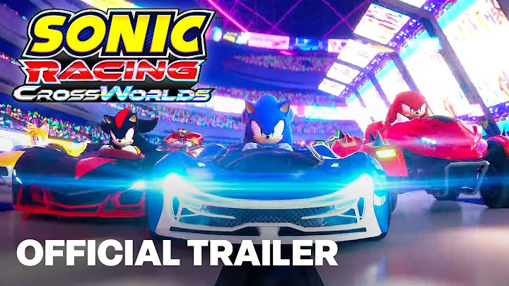 Sonic Racing: CrossWorlds - Announce Trailer
