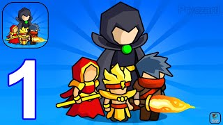 Crazy Hero: Go - Gameplay Walkthrough Part 1 Tutorial Hero Army Commander (iOS,Android) screenshot 4