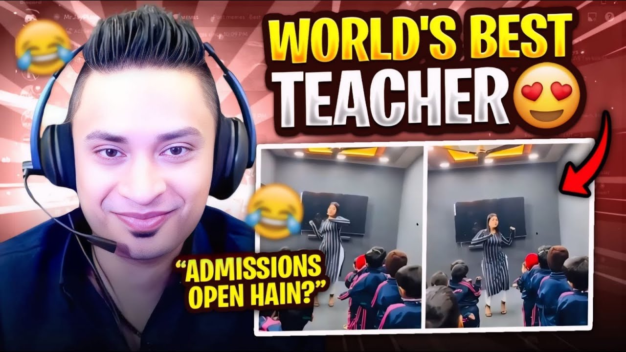 WORLDS HOTTEST TEACHER🔞🥵 FUNNY MEME REACTION BY MRJAYPLAYS