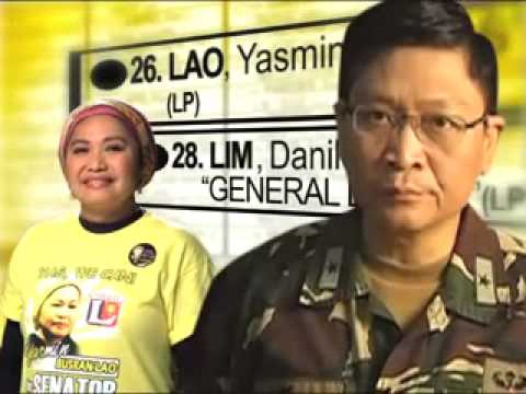 Sen. Noynoy Aquino: "LAO, LIM...katuwang natin lab...