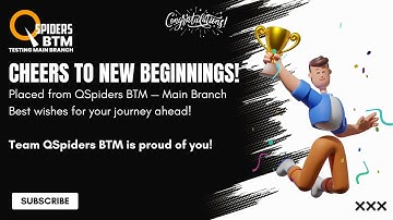 QSpiders BTM Student Cracks Top MNC Interview | Placement Success Story