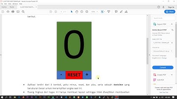 Membuat Layout Aplikasi Counter Pada Android Studio