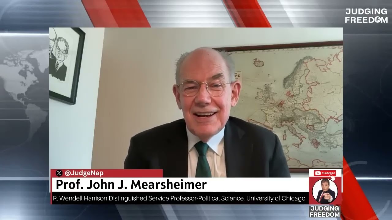Mearsheimer: Why Peace in Ukraine, Gaza, and Iran Is Nearly Impossible