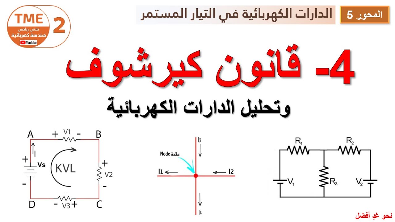 درس قانون كيرشوف