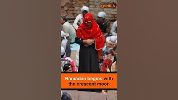 Ramadan begins with the crescent moon; PM Modi extends greetings