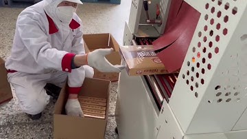 40ppm high speed shrink wrapping machine automatic side sealer and shrink tunnel