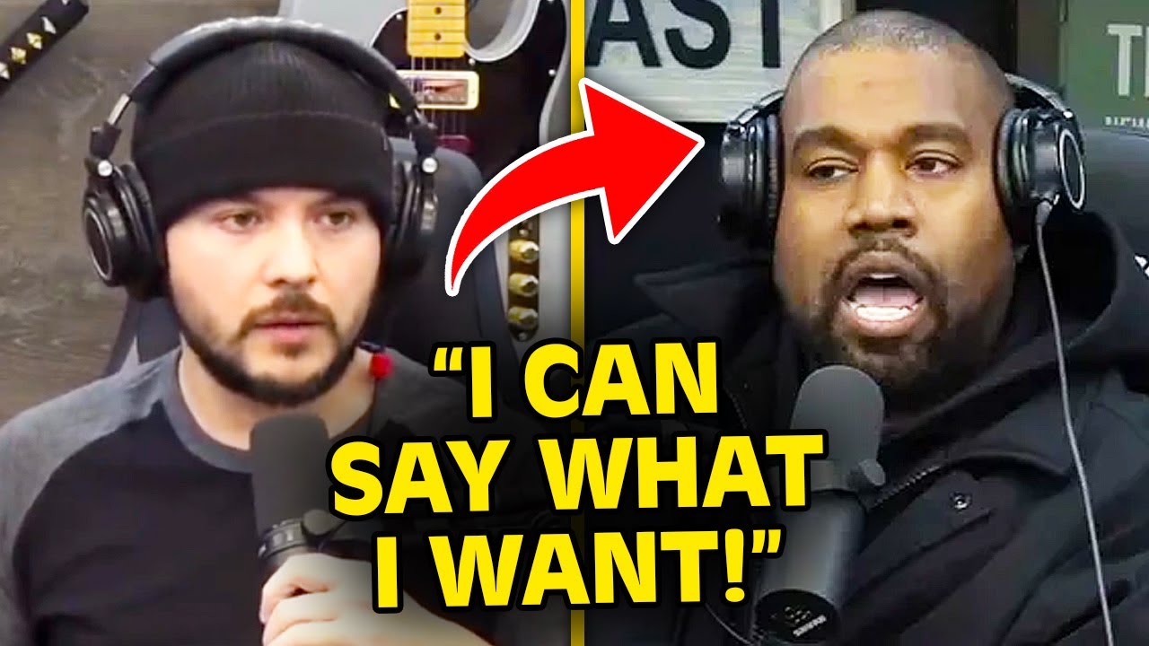 Kanye STORMS Off Podcast After Antisemitic Rant