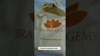 Unboxing Gemstone Package brahmagems