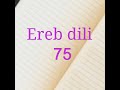 Elnur Ereb dili 75