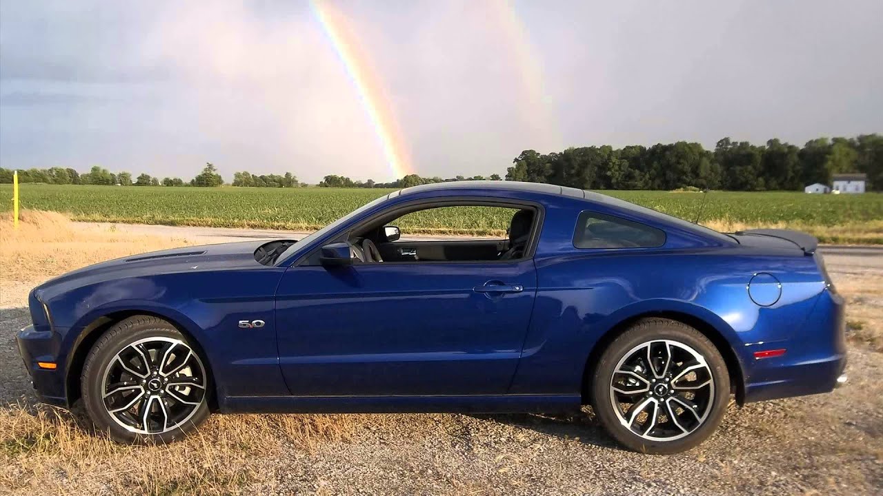 2015 D Mustang Deep Impact Blue Metallic Youtube