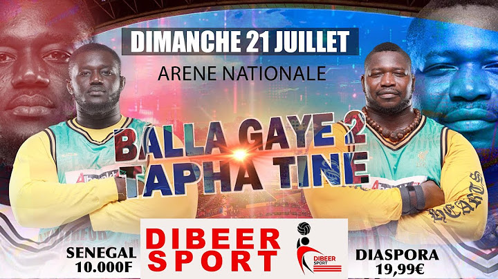 🛑Direct - Arène Nationale: Spécial Balla Gaye 2 vs Tapha Tine dans Dibeer Sport