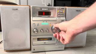 Sony CMT-CP100 HiFi System Demo