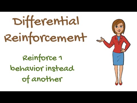 Video: Ano ang differential reinforcement?