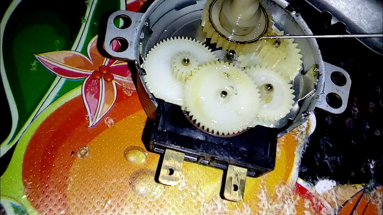 Как снять моторчик микроволновки