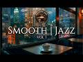Smooth Coffee Shop Jazz & Slow Bossa Nova | Rainy City Lights