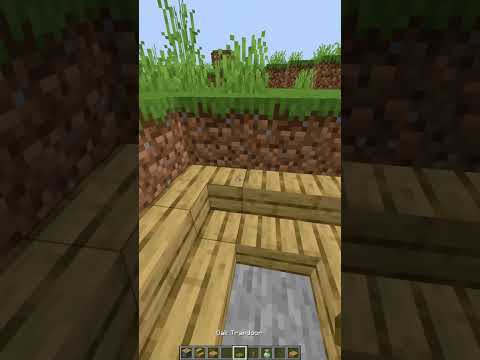 Minecraft Build hack #minecraft #shorts