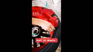 Car wrapping wheels / how wrap wheels