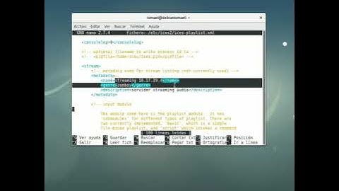 Servidor Streaming Debian - Icecast
