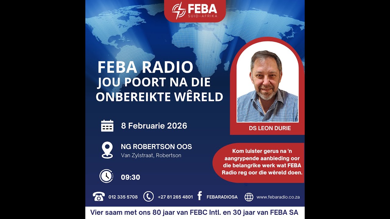 FEBA Radio, jou poort na die onbereikte wêreld - YouTube