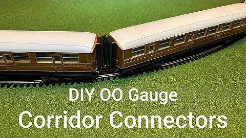 Super Cheap Corridor Connectors for OO Gauge Coaches e.g. Hornby LNER Teaks