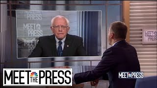 Full Sanders: 'We're Going To Try To Transform The United States Of America' | Meet The Press