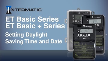 Setting Daylight Saving Time /Date ETBasic Series