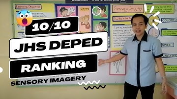 Deped Ranking 2021 Teaching Demo for Junior High School|Sensory Imagery by Louie Johnson Bastasa