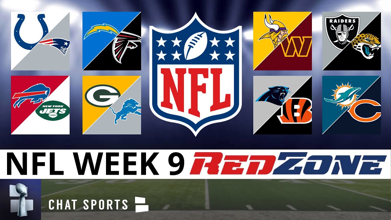 NFL RedZone Live Streaming NFL Week 9 Scoreboard, Highlights, Scores, Stats, News and Analysis