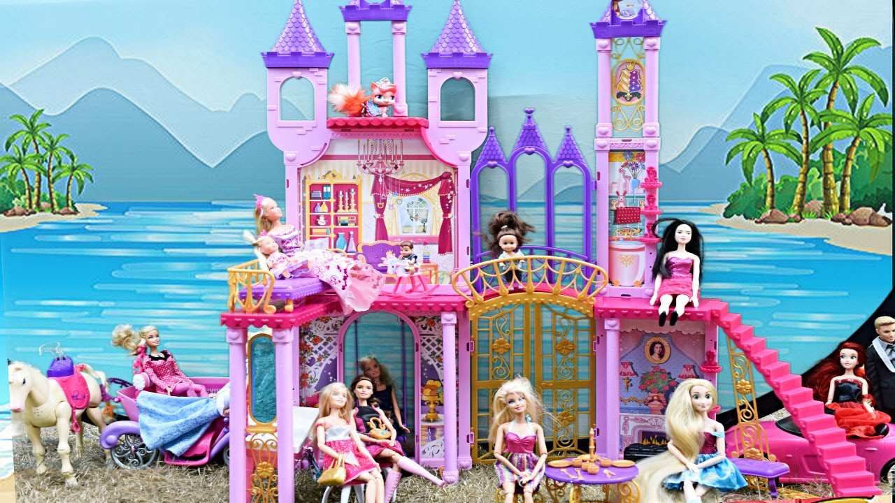 Barbie Disney Princess My Dream Castle Steffi Love with Swing and