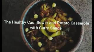 Easy Moroccan Curry Cauliflower tagine طاجن القرنبيط الصيامى اللذيذ على الطريقة المغربية